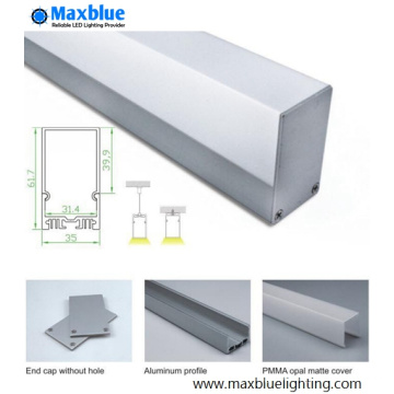 Großhandel Aluminium PC Profil für Linear LED Licht Bar (MB-L3-3561)